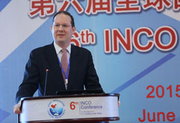 Rado Faletič at the 6th INCO Conference in Beijing